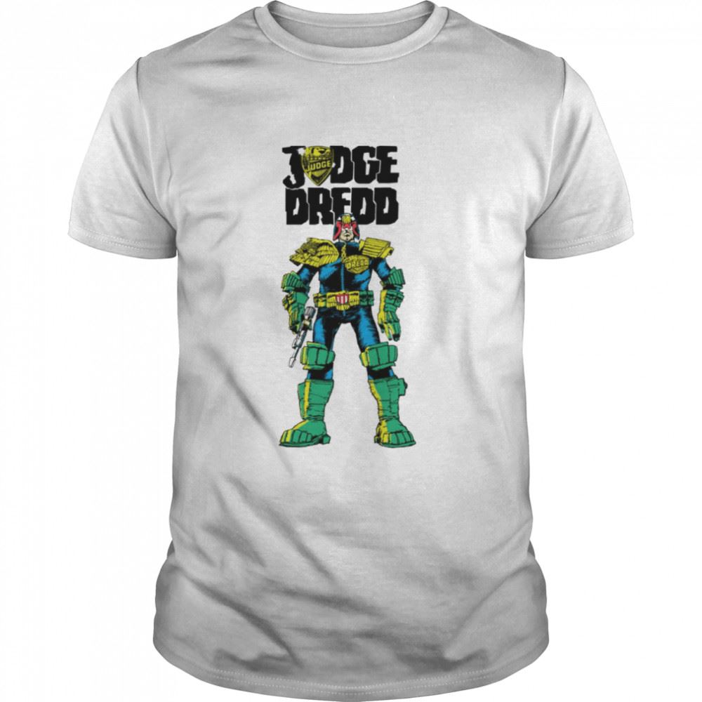 Amazing Dredd Judge Jury And Executioner Black Shirt 