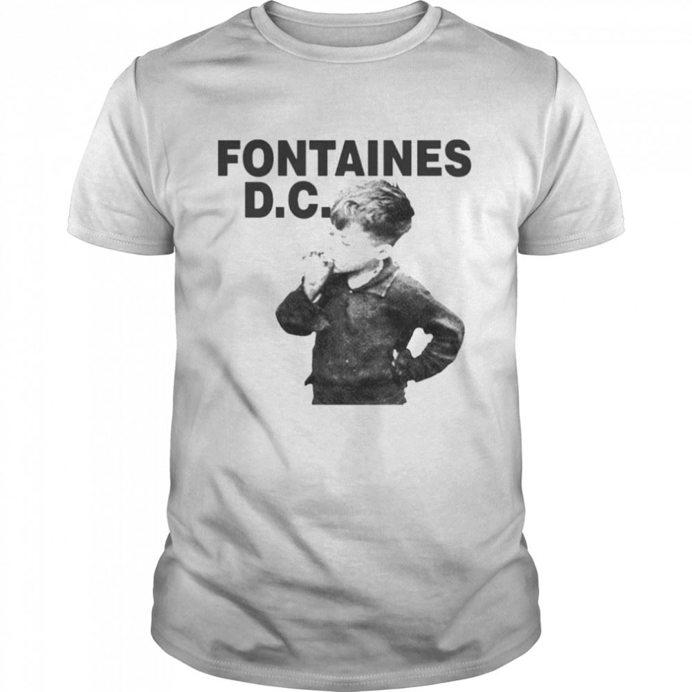 Happy Fdc Fontaines Dc Kid Design Shirt 