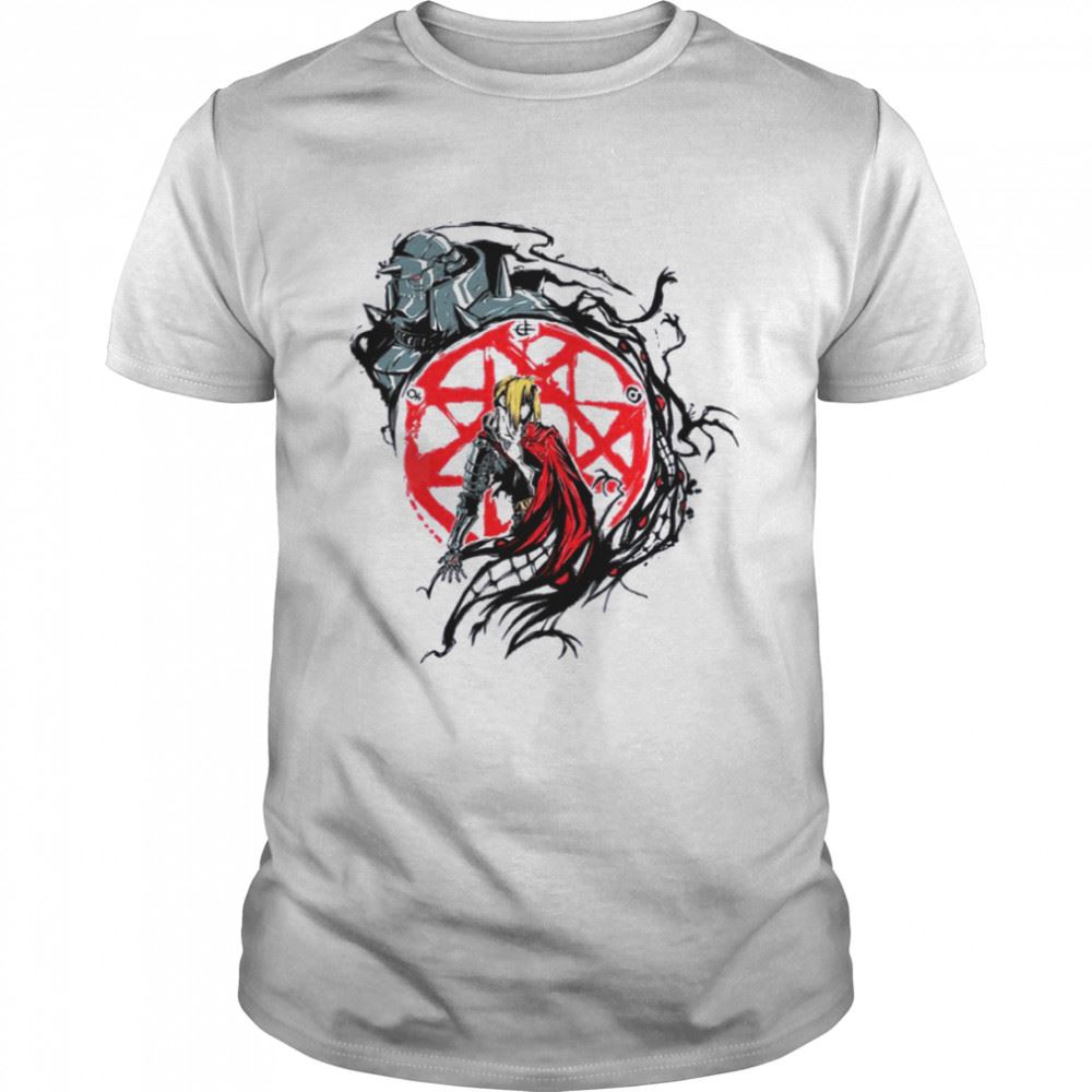 Promotions Fullmetal Alchemist Brotherhood Anime Shirt 