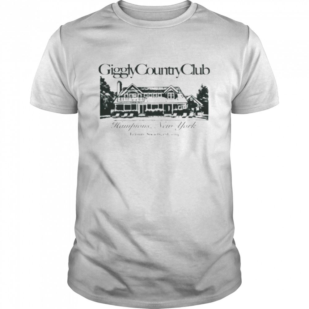 Limited Editon Giggly Country Club Hampions New York Shirt 