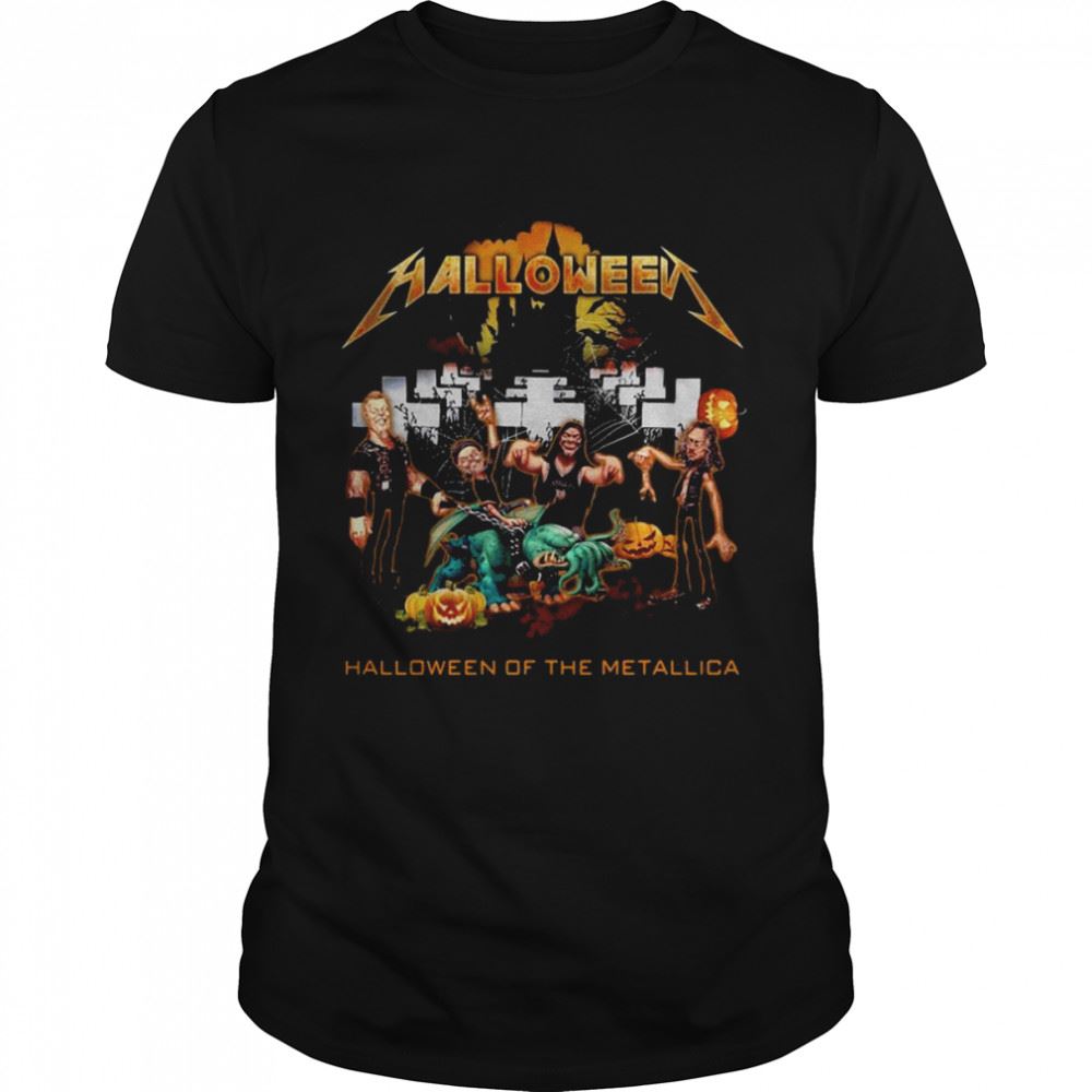Awesome Halloween Of The Metallica Shirt 