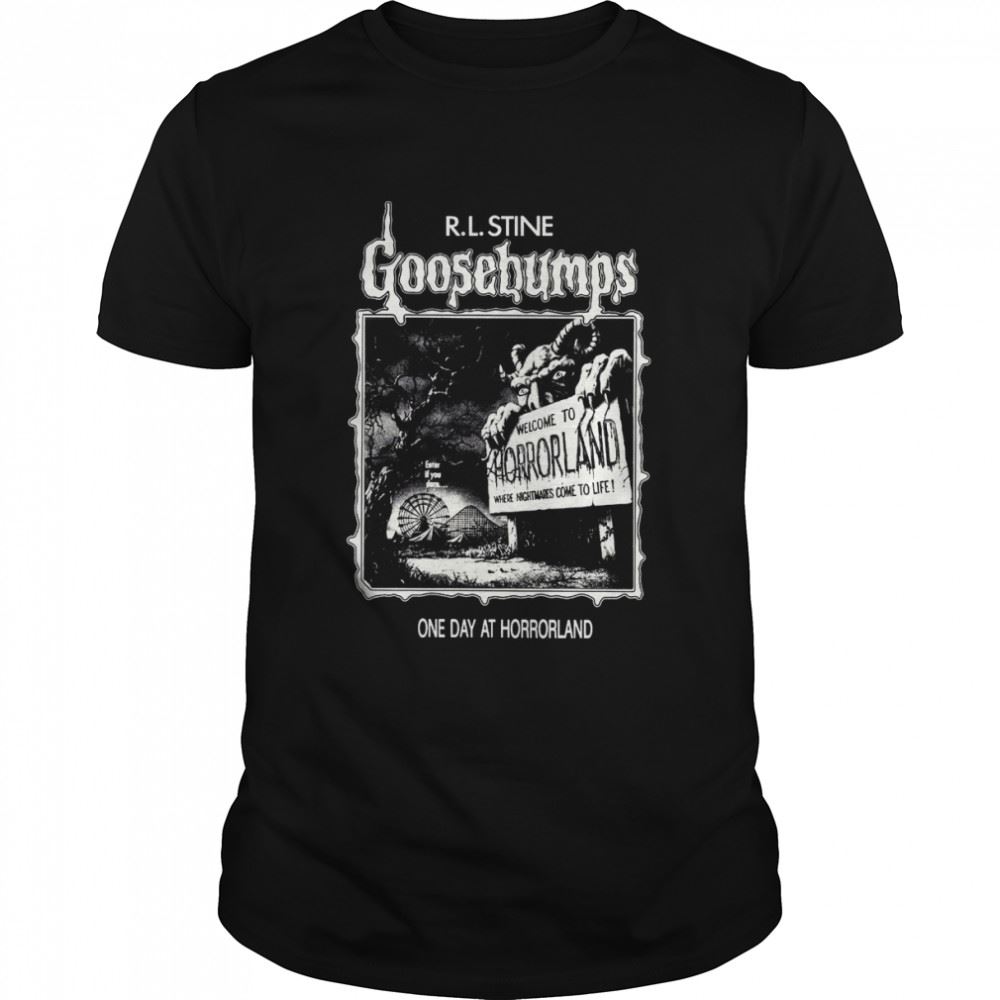 Amazing Horrorland Goosebumps Shirt 