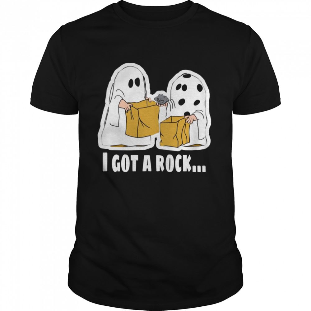 Special I Got A Rock Wghost Halloween Shirt 