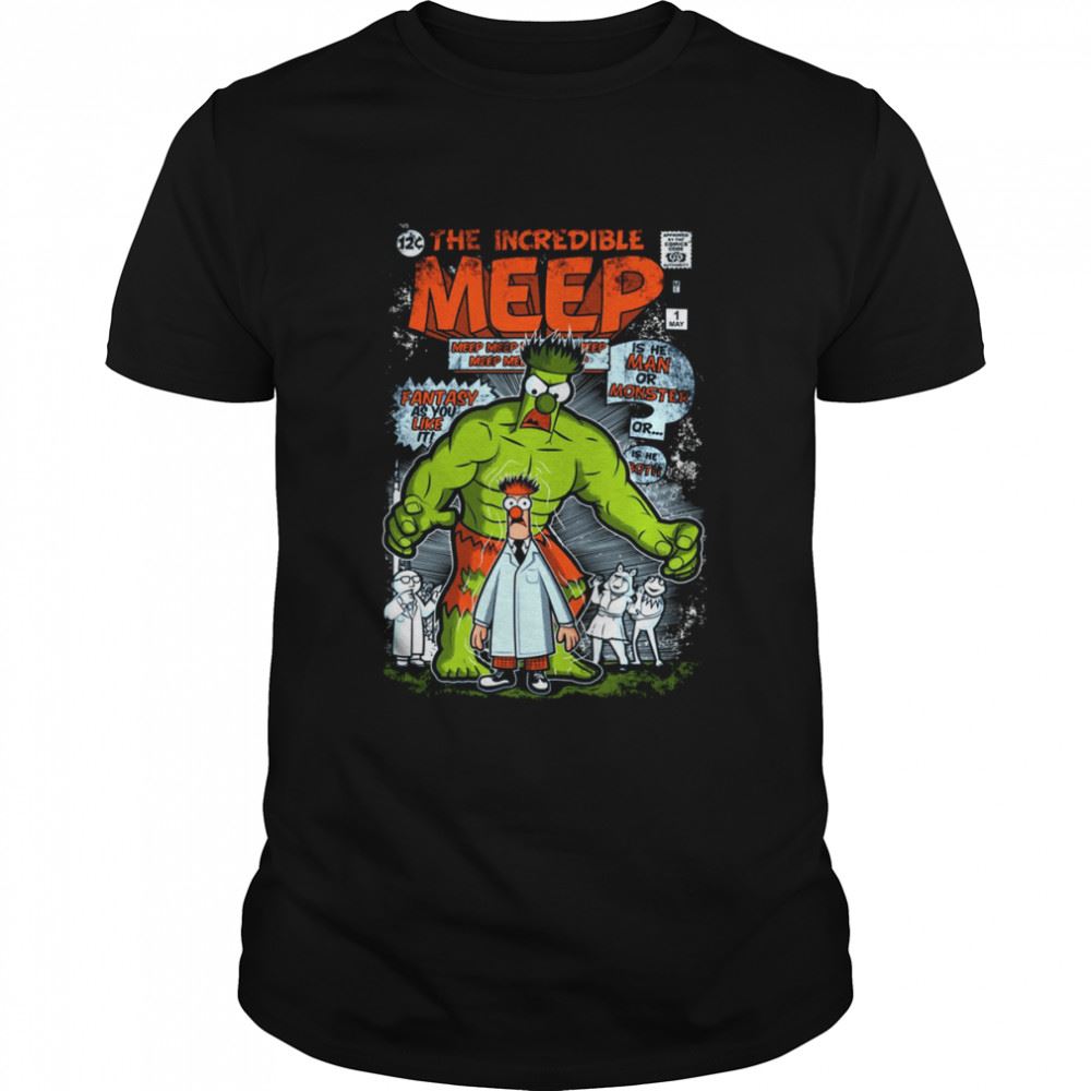 Happy Incredible Meep Comic Style Shirt 