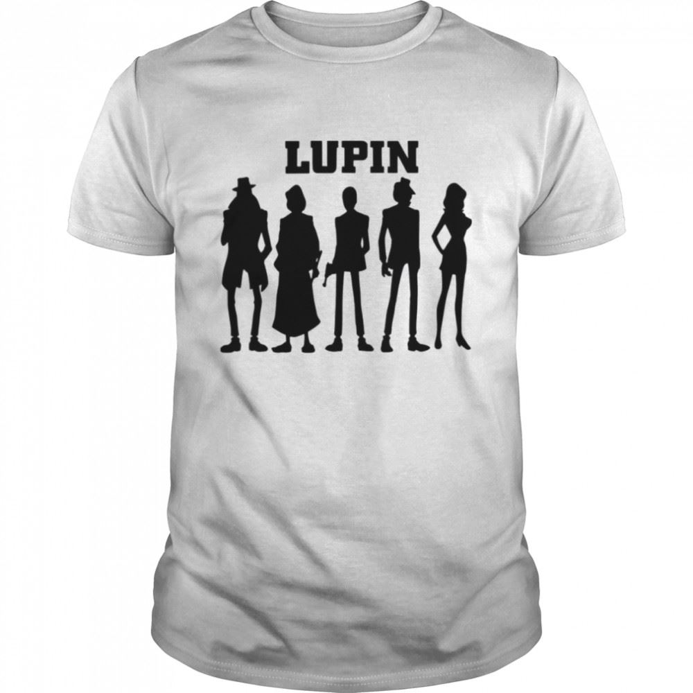 Limited Editon Jigen Goemon Fujiko And Zenigata Lupin The 3rd Shirt 
