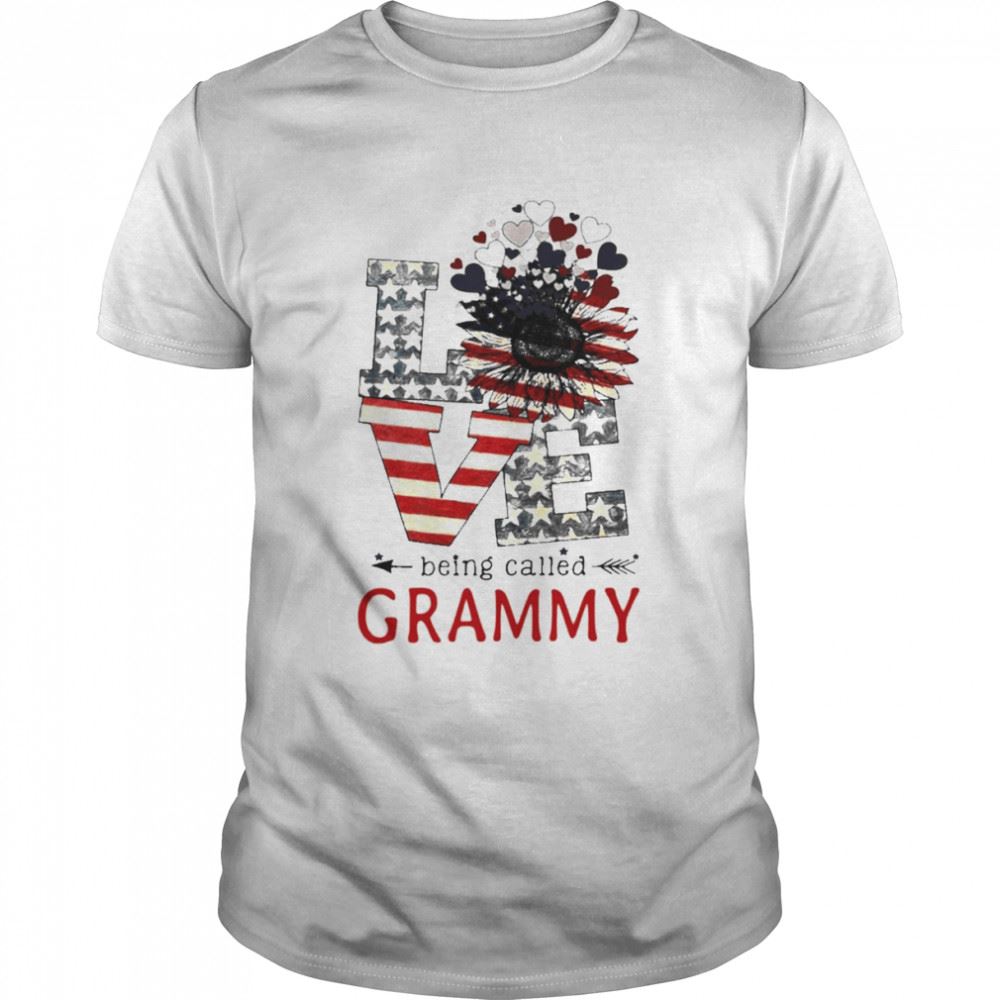 Best Love Being Called Grammy 4th Of July Shirt 