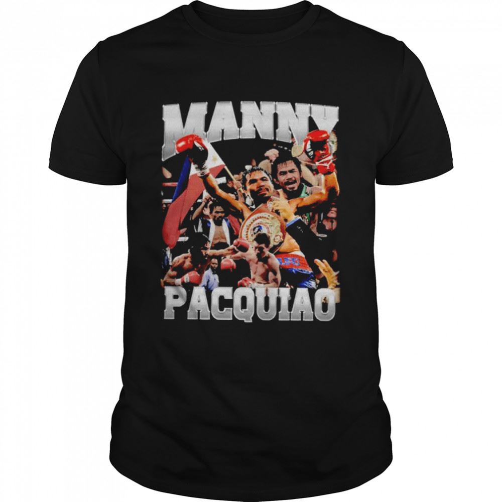 Amazing Manny Pacquiao Pacman Boxing Shirt 