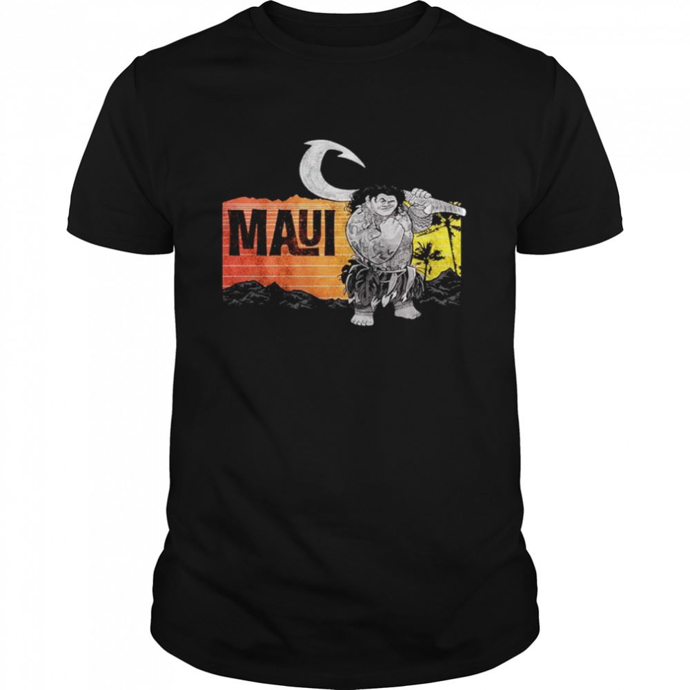 Limited Editon Moana Maui Sunset Portrait Shirt 