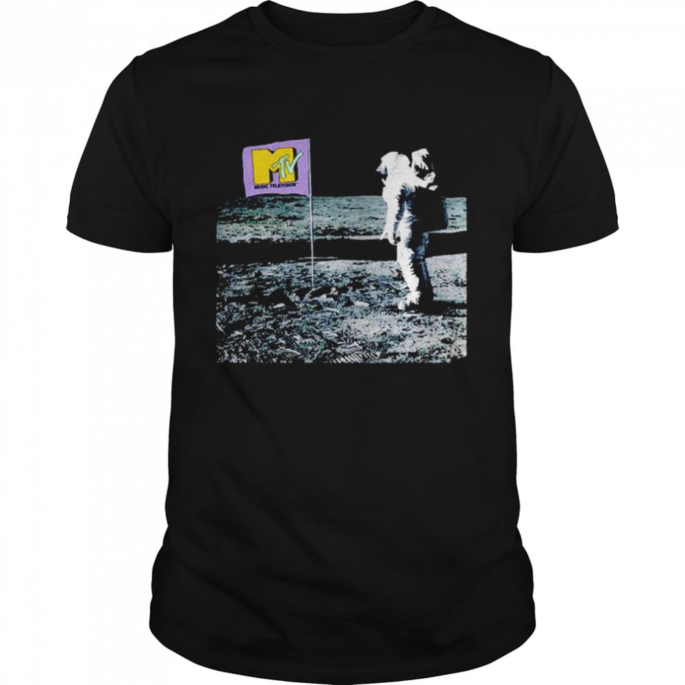 Attractive Mtv Moonman Logo Shirt 