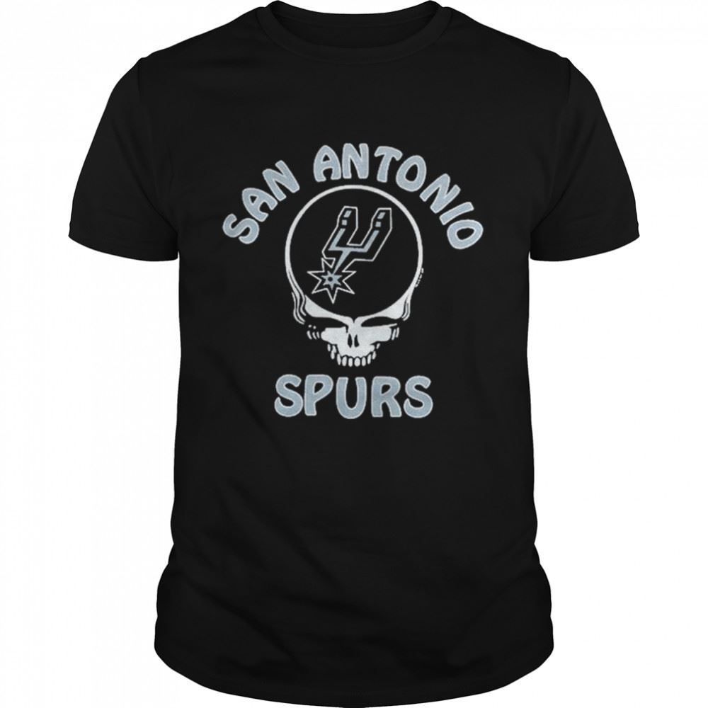 Awesome Nba Grateful Dead San Antonio Spurs Shirt 