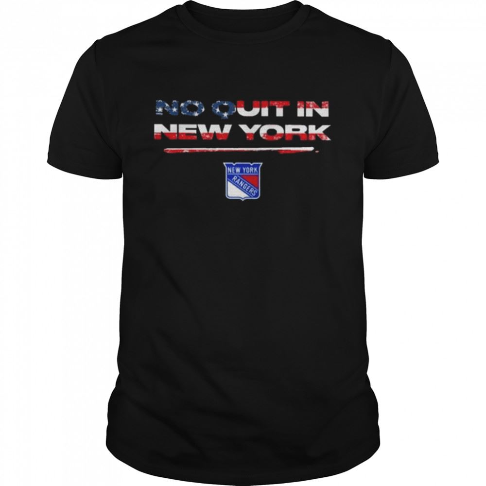 Gifts No Quit In Ny Stars Stripes American Flag Shirt 