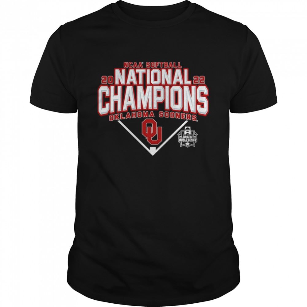 Amazing Oklahoma Sooners 2022 Ncaa Softball Womens National Champions Shirt 