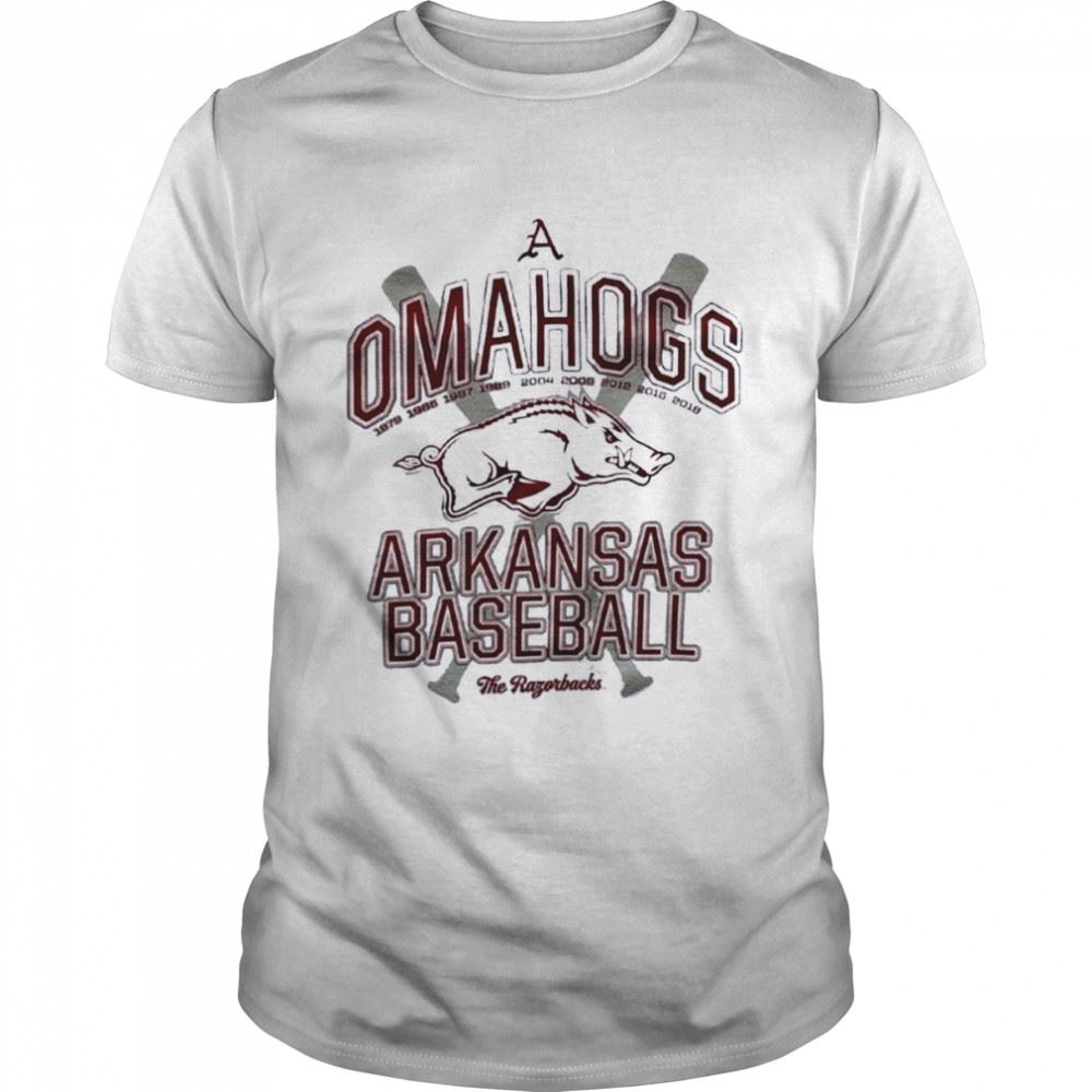 Amazing Omahogs Arkansas Baseball The Razorbacks Shirt 