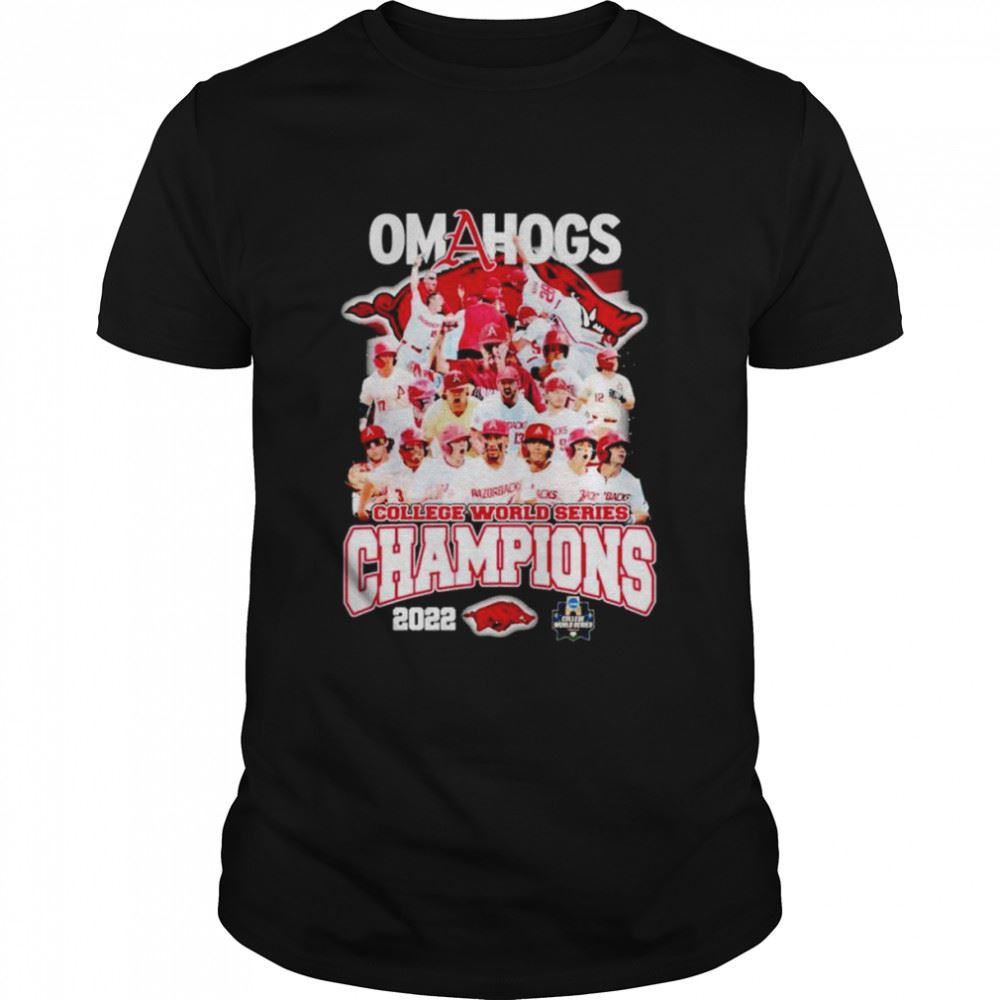 Happy Omahogs Arkansas Razorbacks College World Series 2022 Shirt 
