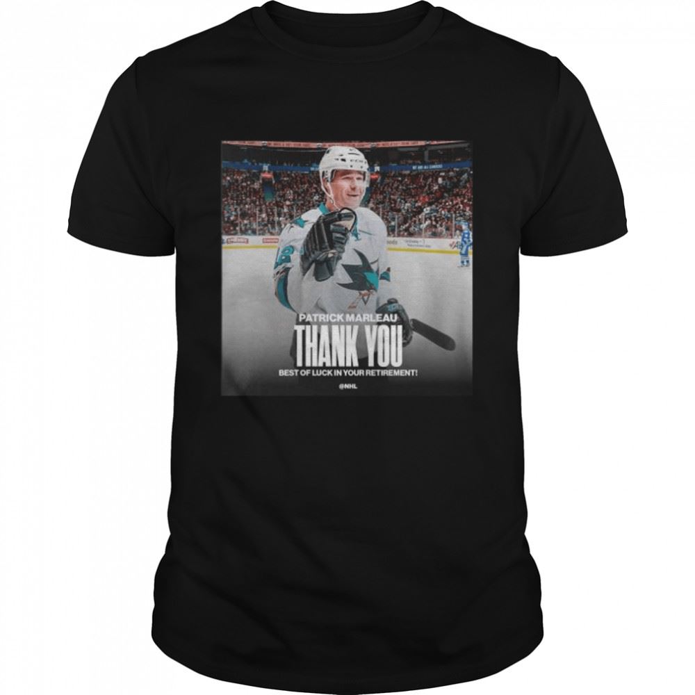 Amazing Patrick Marleau Retires Nhl Shirt 