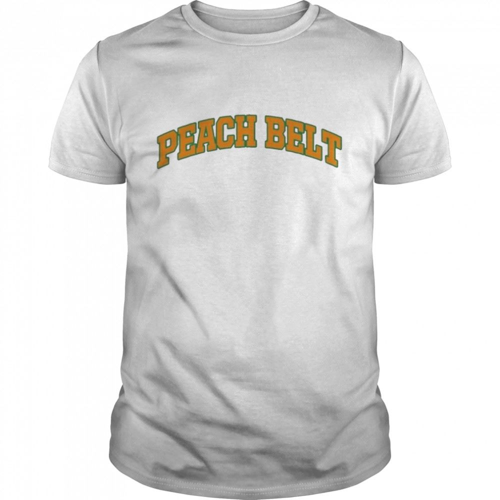 Amazing Peach Belt Shirt 