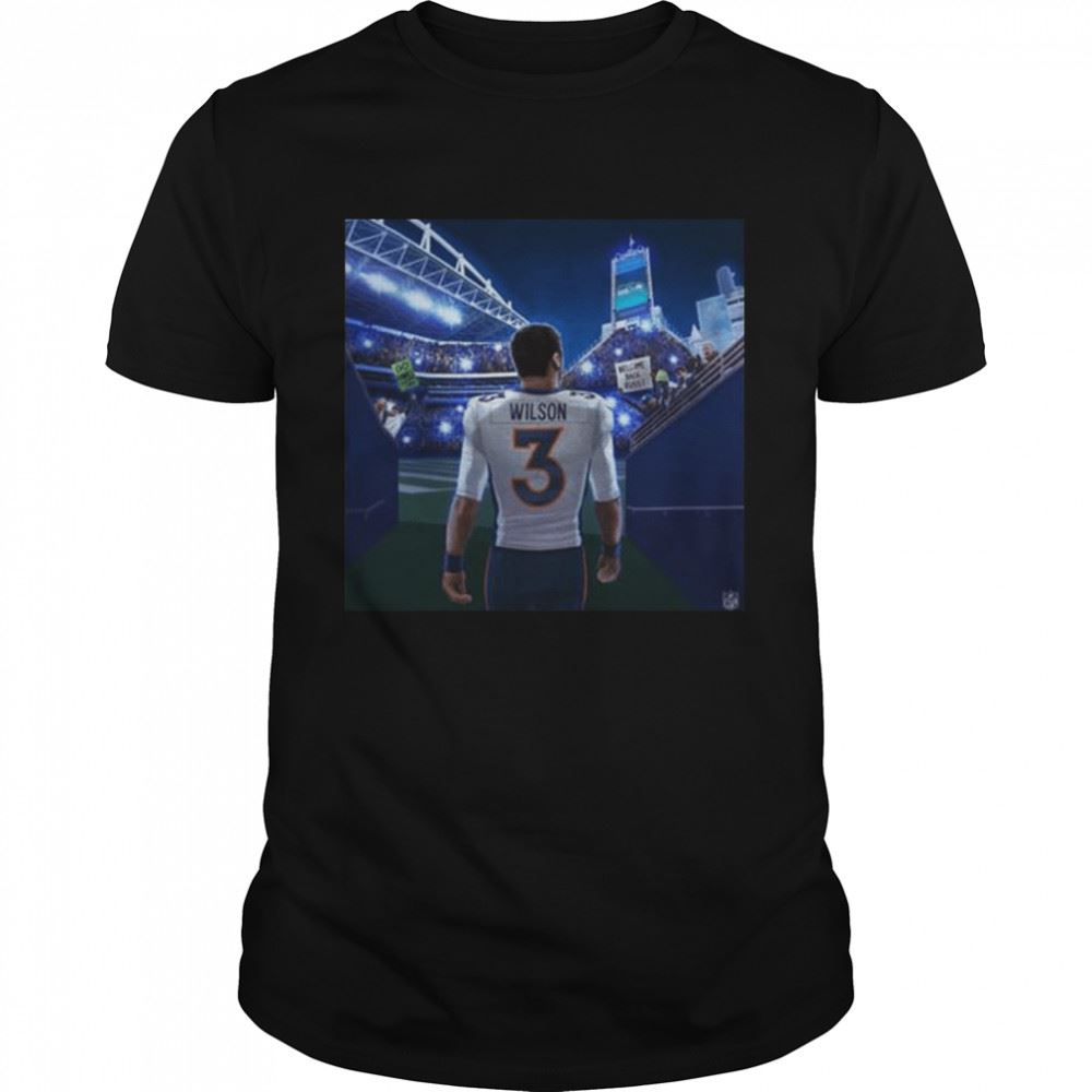 Promotions Russell Wilson Return To Seattle Nfl Schedule Shirt 
