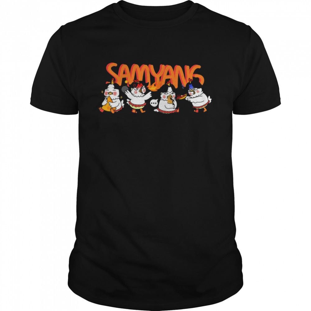 Limited Editon Samyang Spicy Noodle Chicken Shirt 