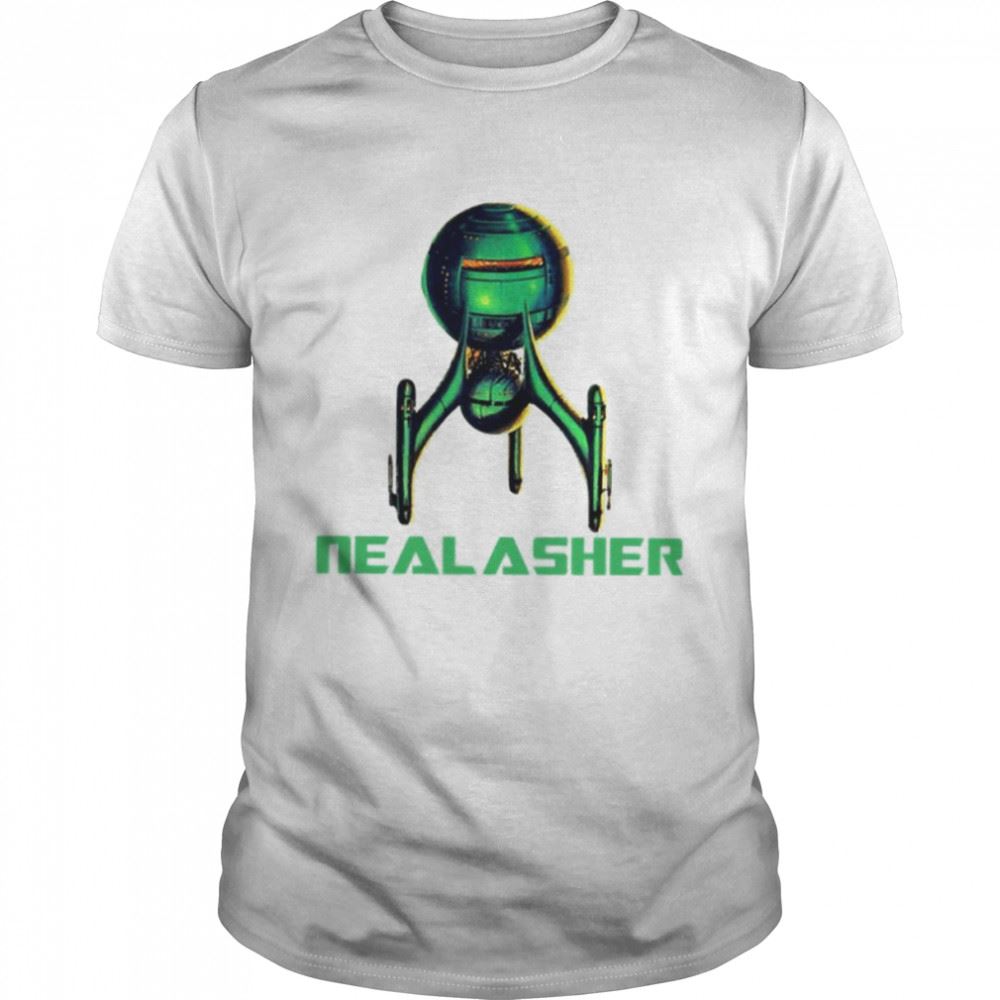 Happy Science Fiction Funny Neal Asher Shirt 