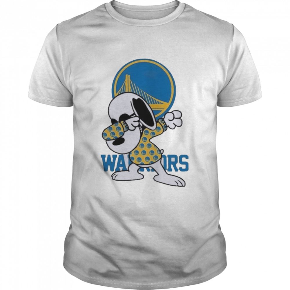 High Quality Snoopy Dabbing Golden State Warrior Nba Champions Shirt 