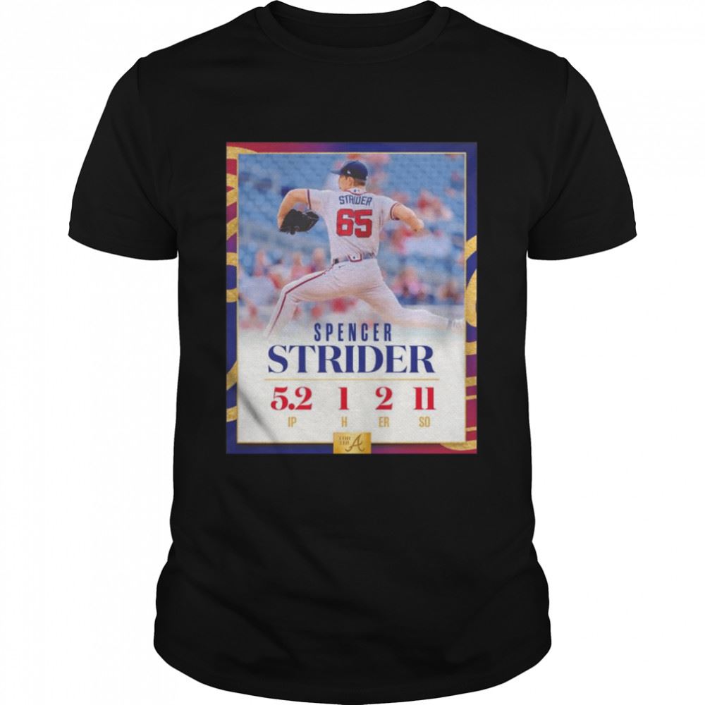 Gifts Spencer Strider Atlanta Braves Posters T-shirt 