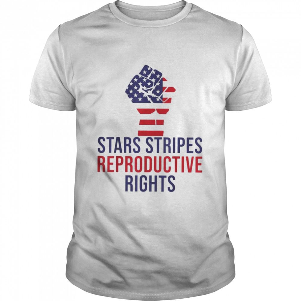 Interesting Stars Stripes Reproductive Rights Women American Feminist Shirt 