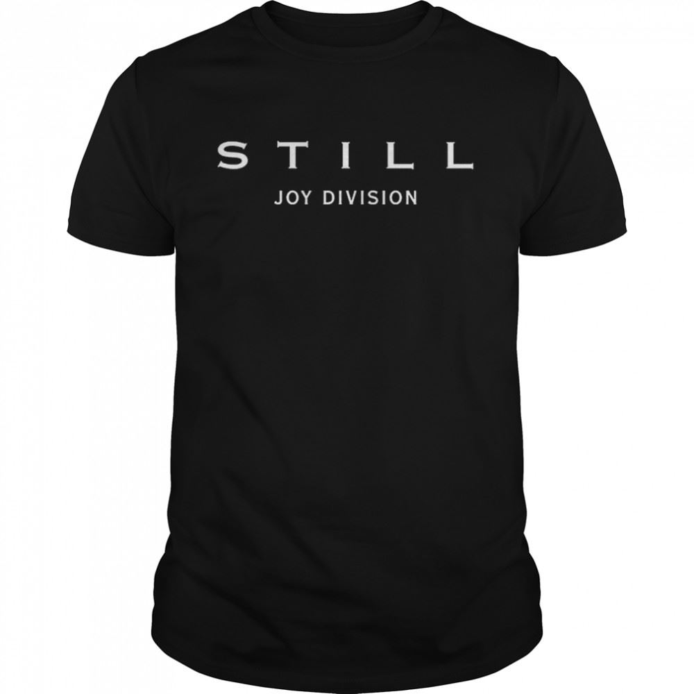 Awesome Still 40th Anniversary Joy Division T-shirt 