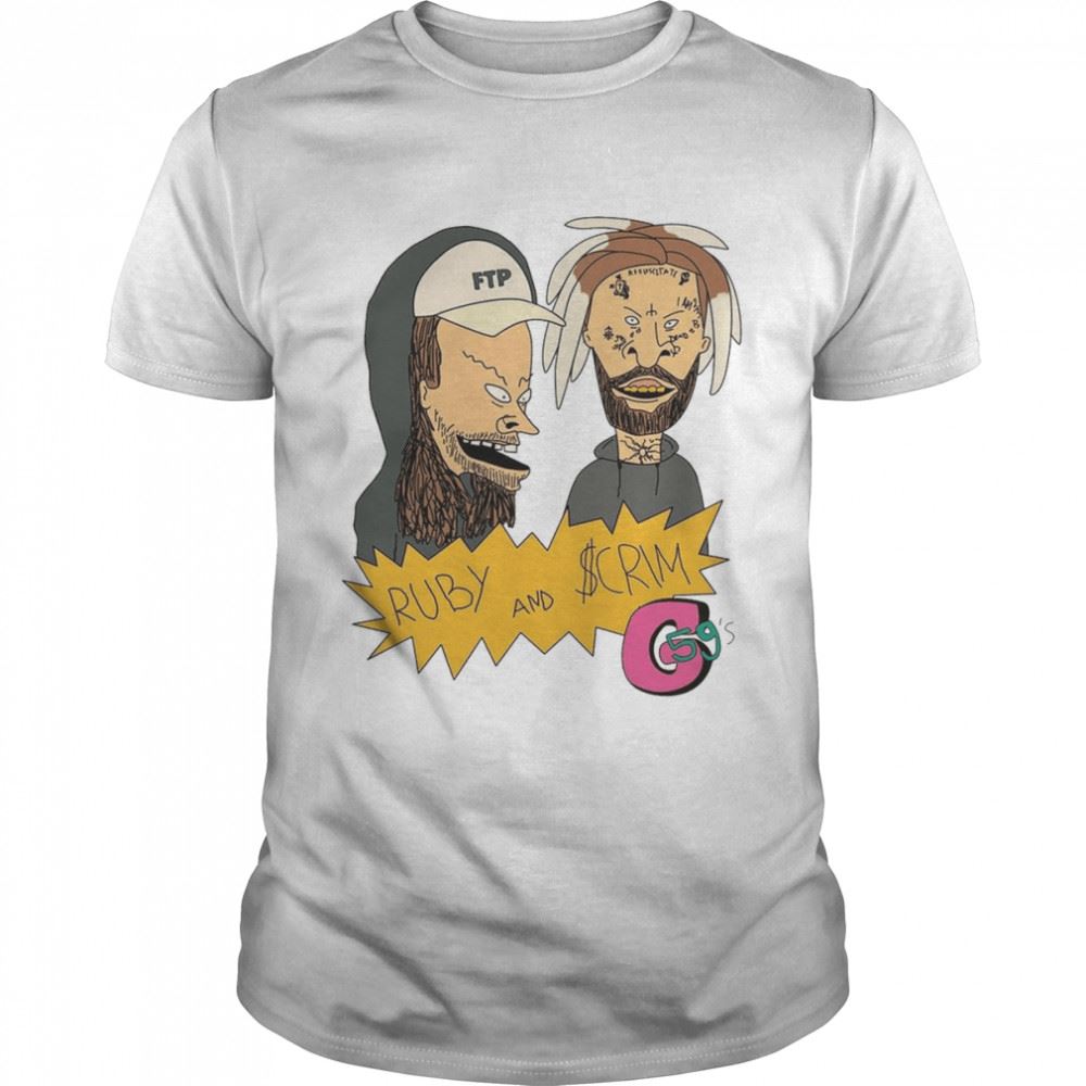 Amazing Suicide Boys Ruby And Scrim Cartoon T-shirt 