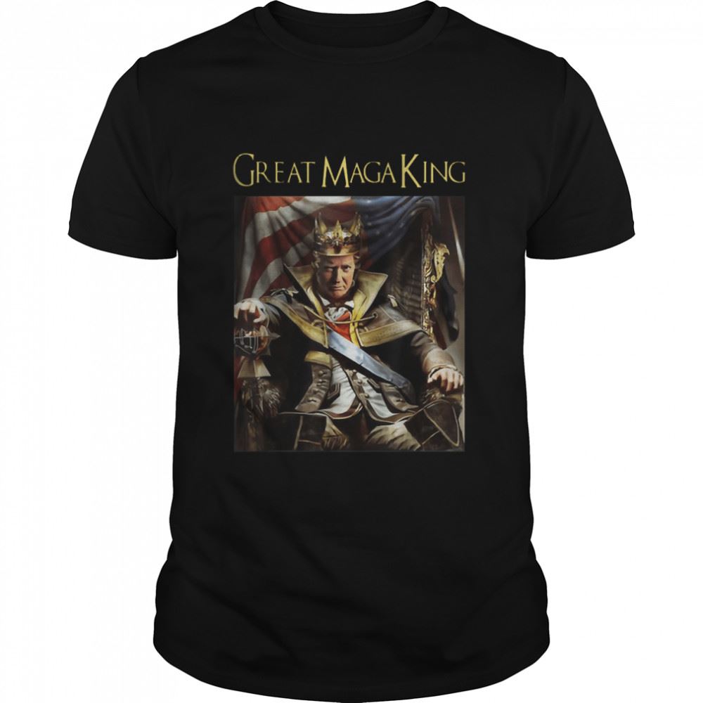 Promotions The Great Maga King Trump Ultra Maga King T-shirt 