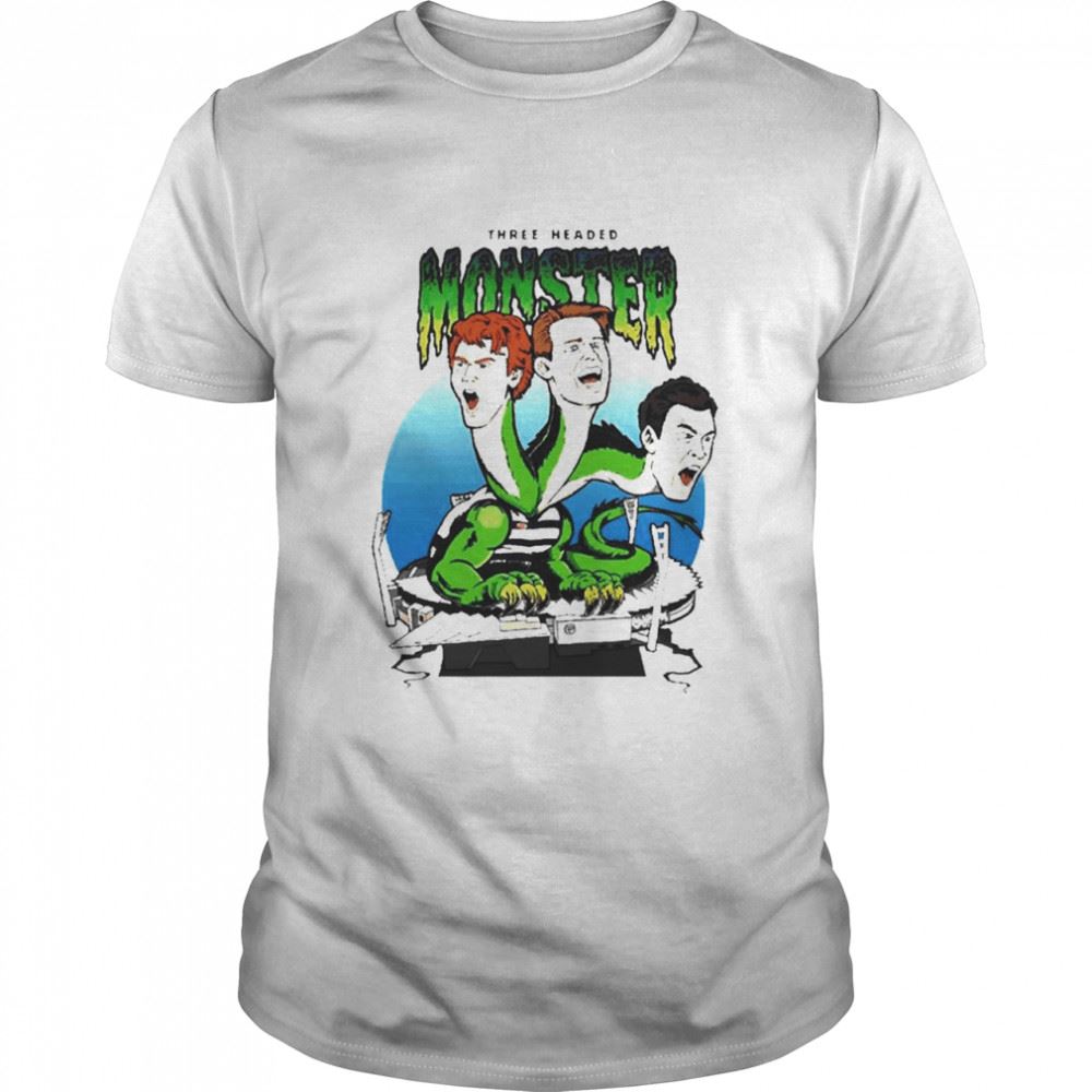 Awesome Three Headed Monster Shirt 