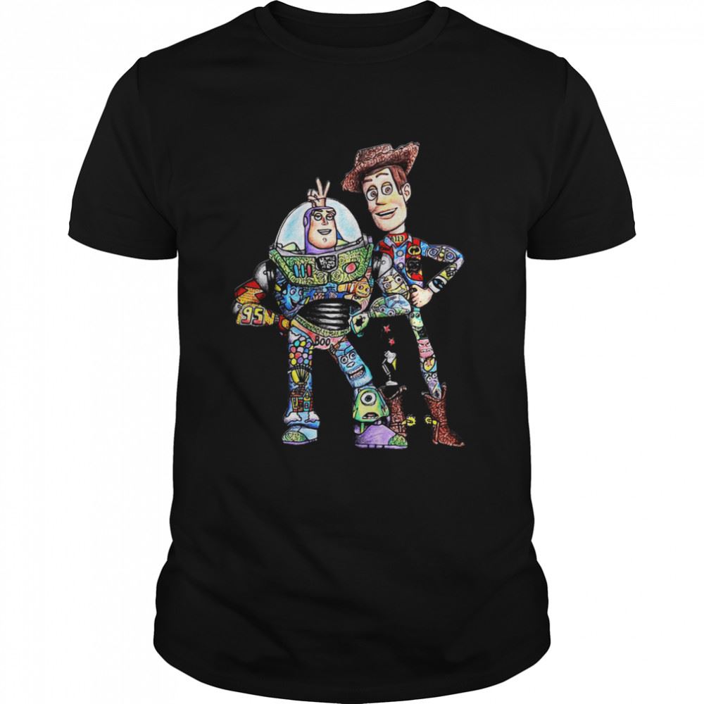 Special Toy Story Character Buzz Lightyear And Woody Shirt - Luxwoo.com
