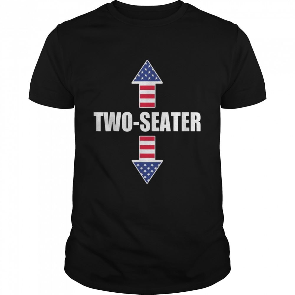 Interesting Two Seater 4th Of July Day Vintage American Shirt 