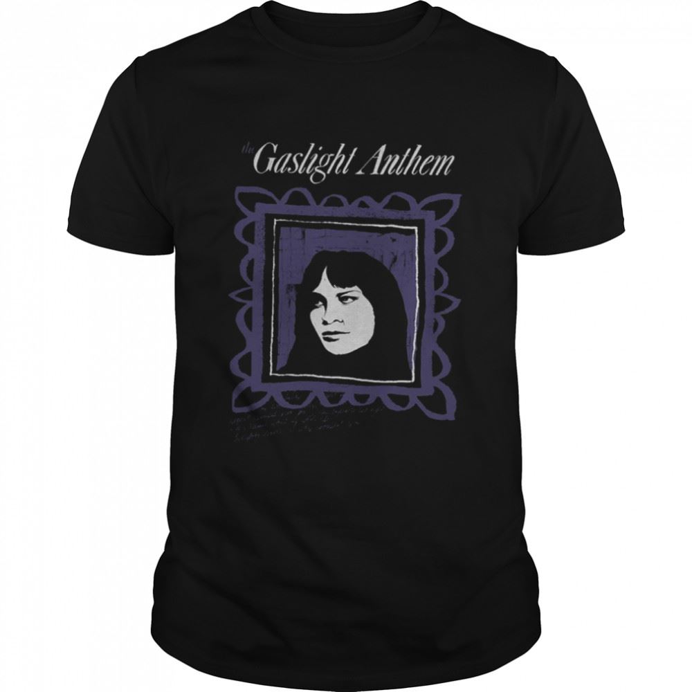 Great Vintage Album Design The Gaslight Anthem Rock Band Shirt 