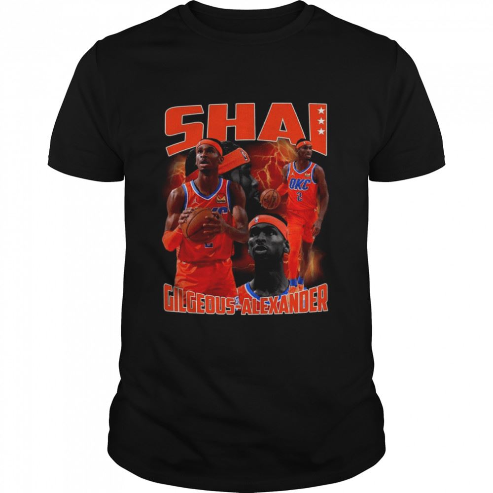 Amazing Vintage Art Shai Gilgeous Alexander Shirt 