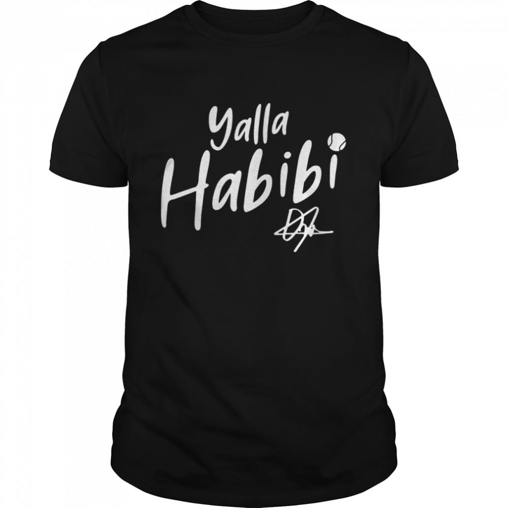 Amazing Yalla Habibi Signature 2022 T-shirt 