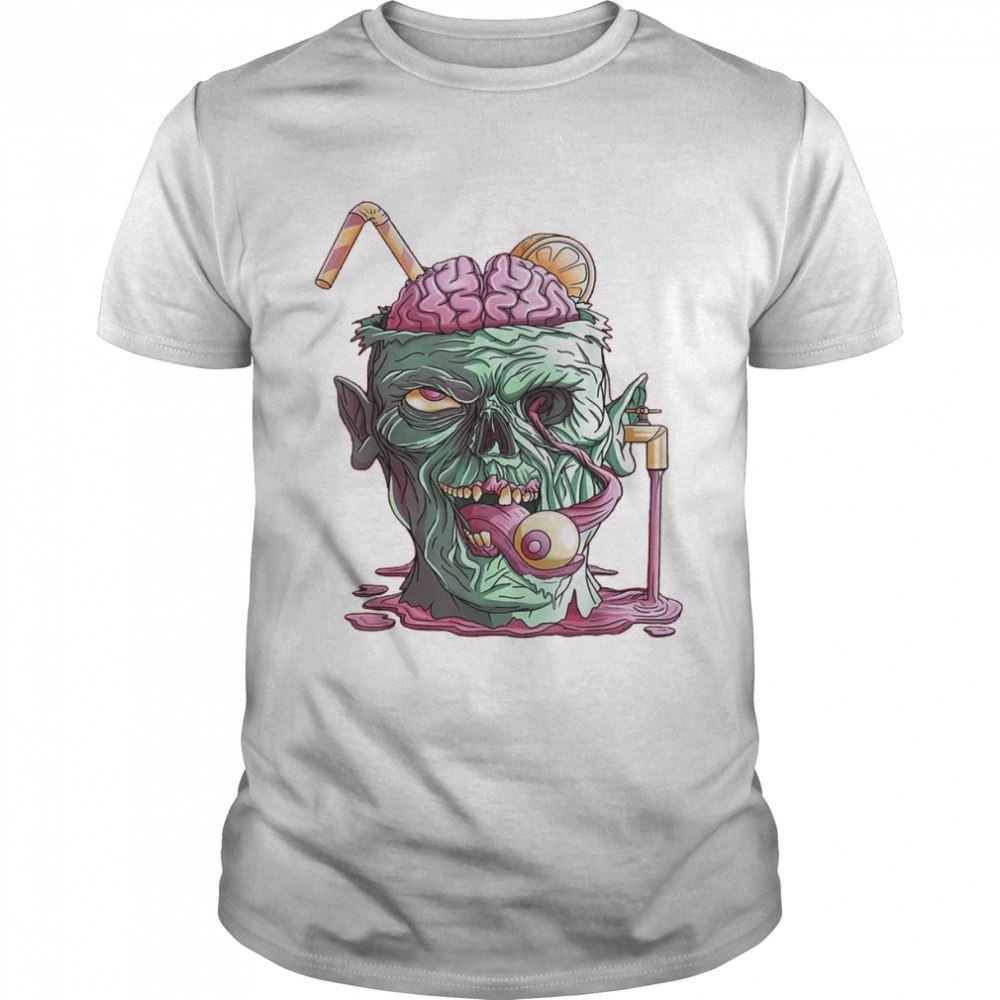 Special Zombie Face Art T-shirt 