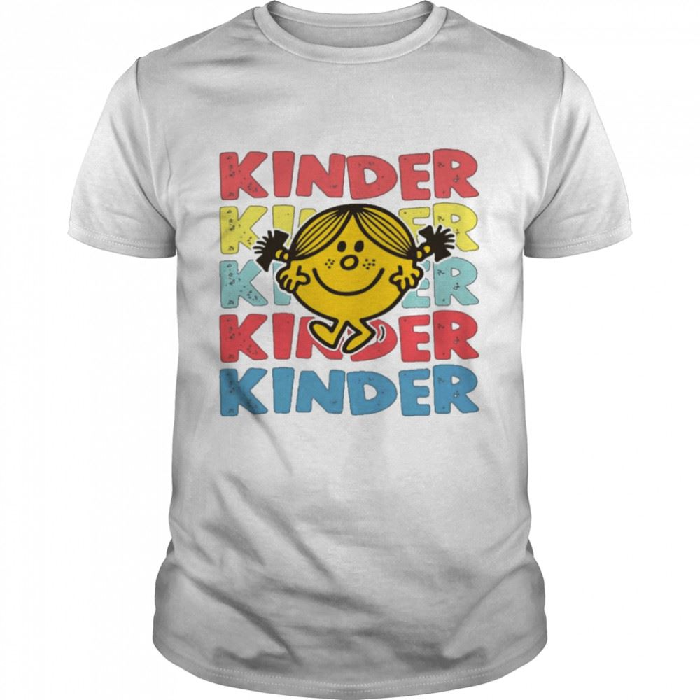 Attractive Little Miss Kinder Teacher Shirt 