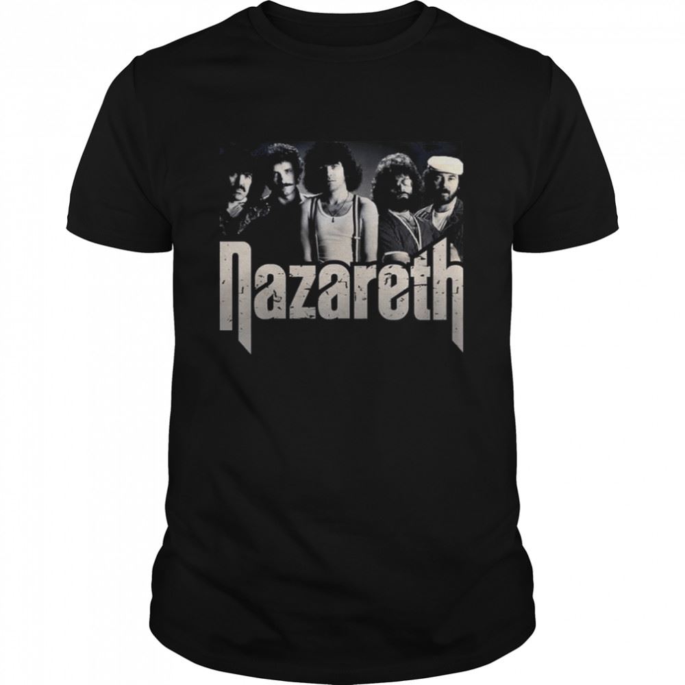 Promotions Live Radio Broadcast 1985 Nazareth Band Shirt 