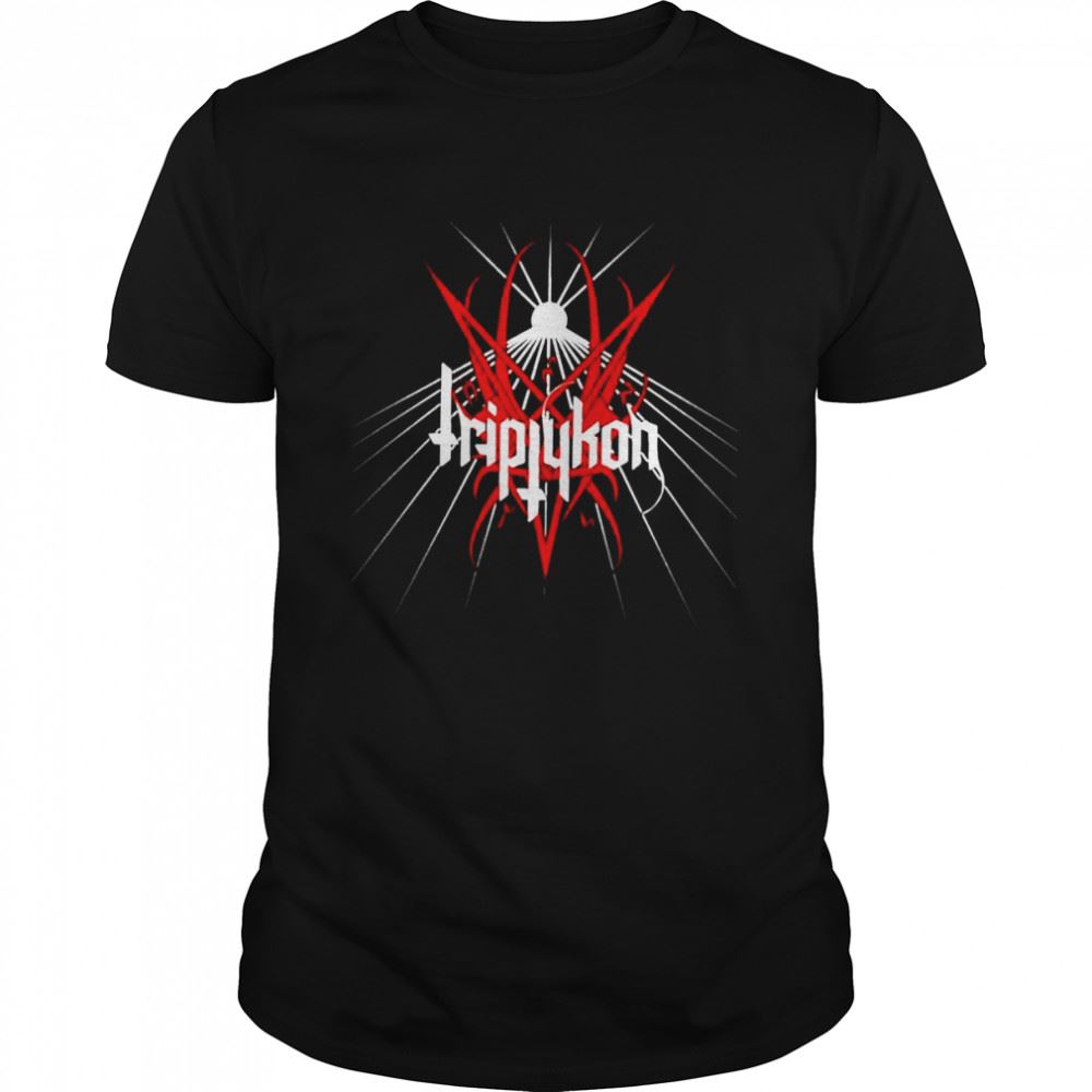 Interesting Logo Art Triptykon Rock Band Retro Shirt 