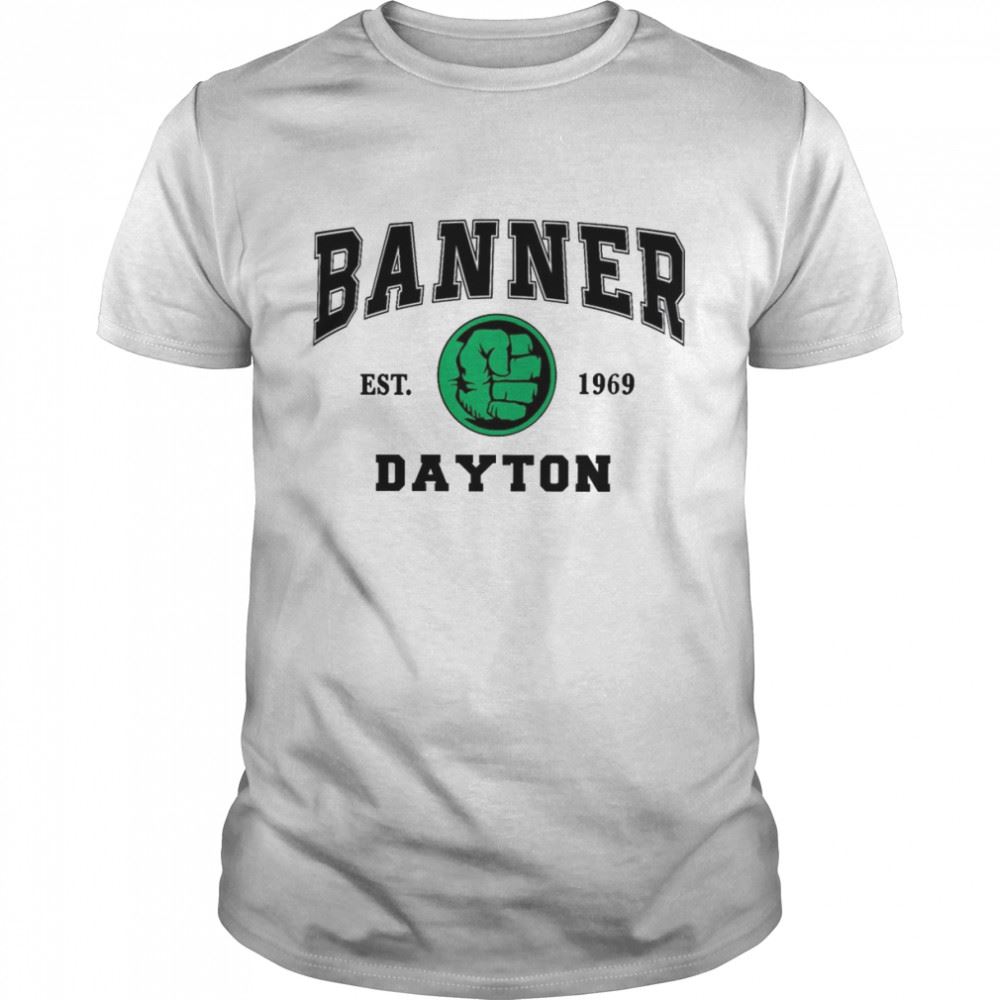 Special Marvel Superhero Team Banner Dayton Est 1969 Shirt 