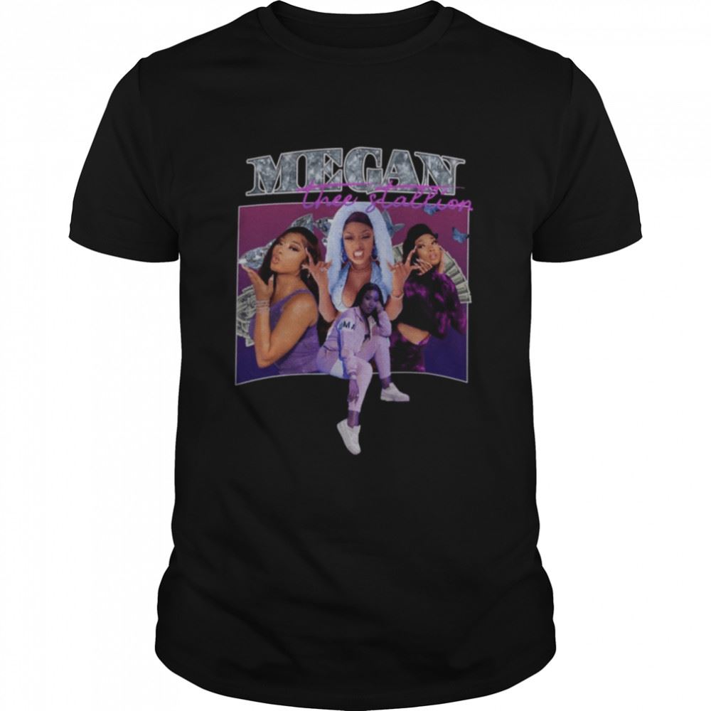 Interesting Mens Best Megan Thee Stallion Lyrics Trending Wet Ass Pussy T-shirt 