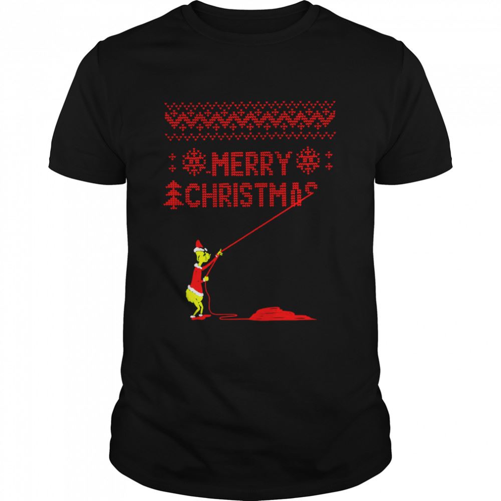 Attractive Merry Christmas Grinch Ugly Xmas Shirt 