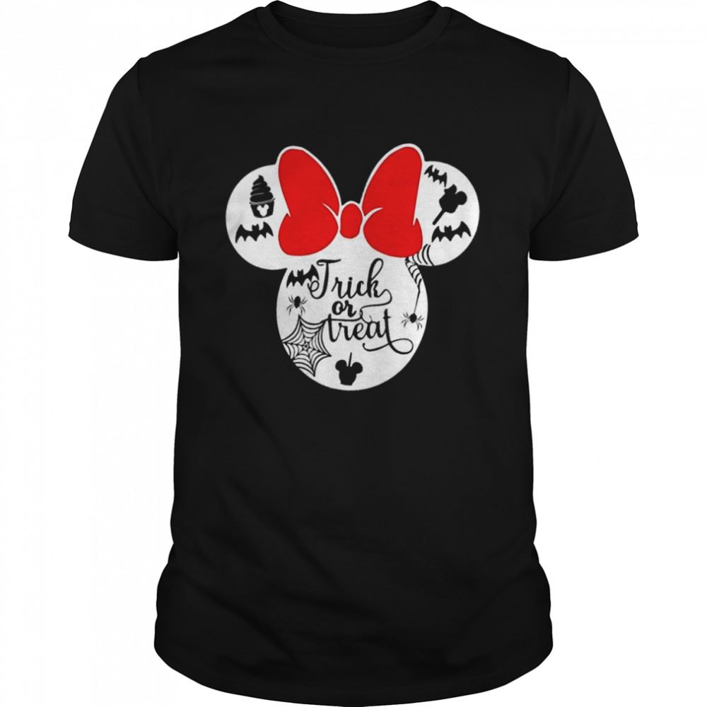 Attractive Mickey Halloween Trick Or Treat T-shirt 