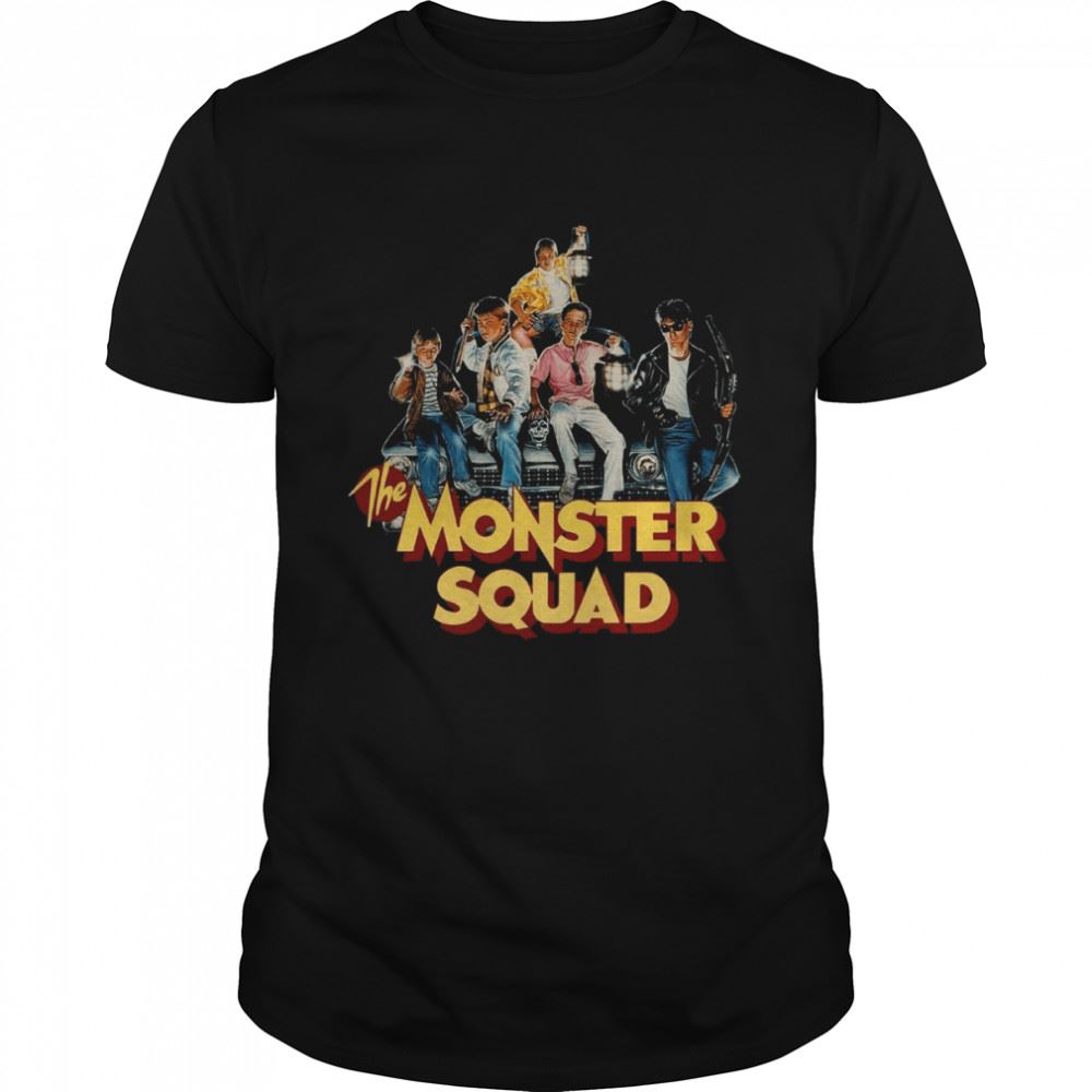 Happy Monster Squad Horror Movie Shirt 