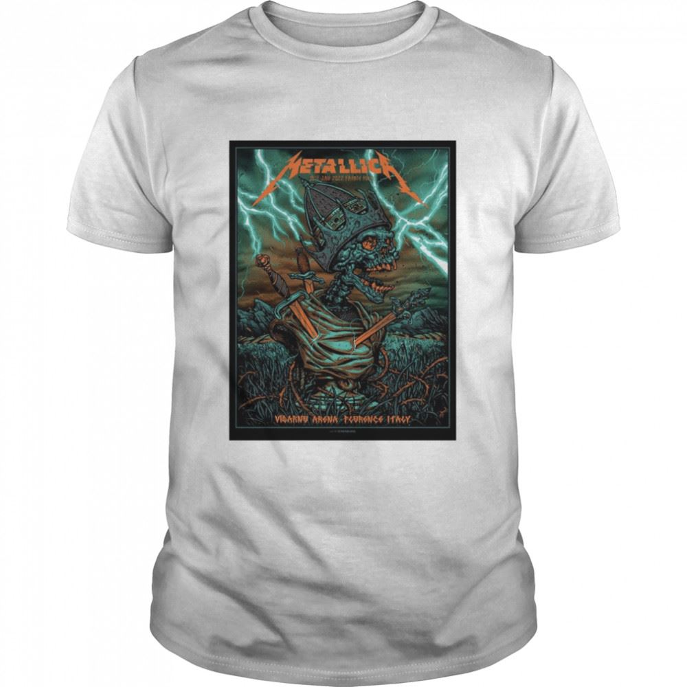 Promotions Munk One Metallica Florence Poster 2022 Shirt 