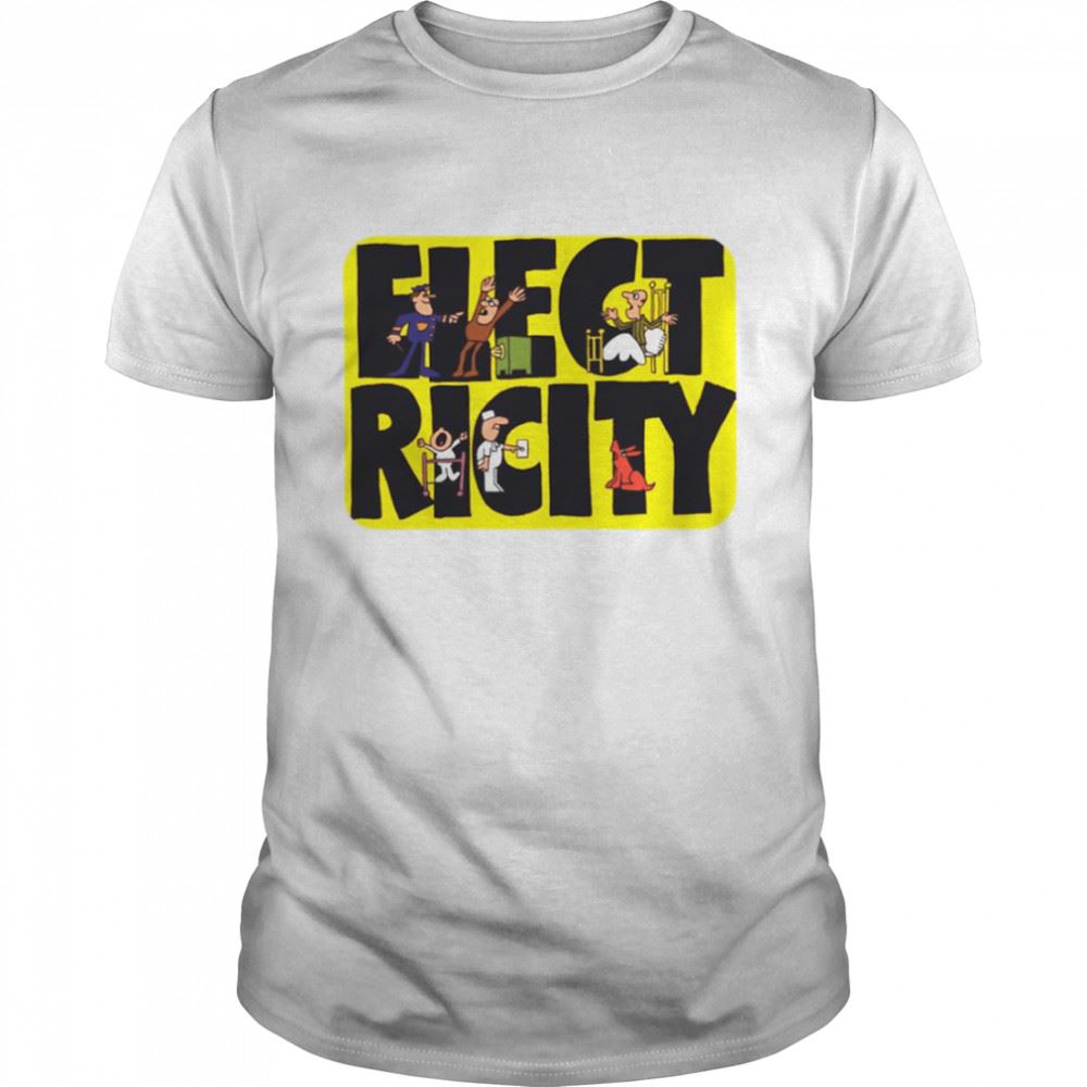 Limited Editon My Favorite People Electricity Schoolhouse Rock Christmas Shirt 
