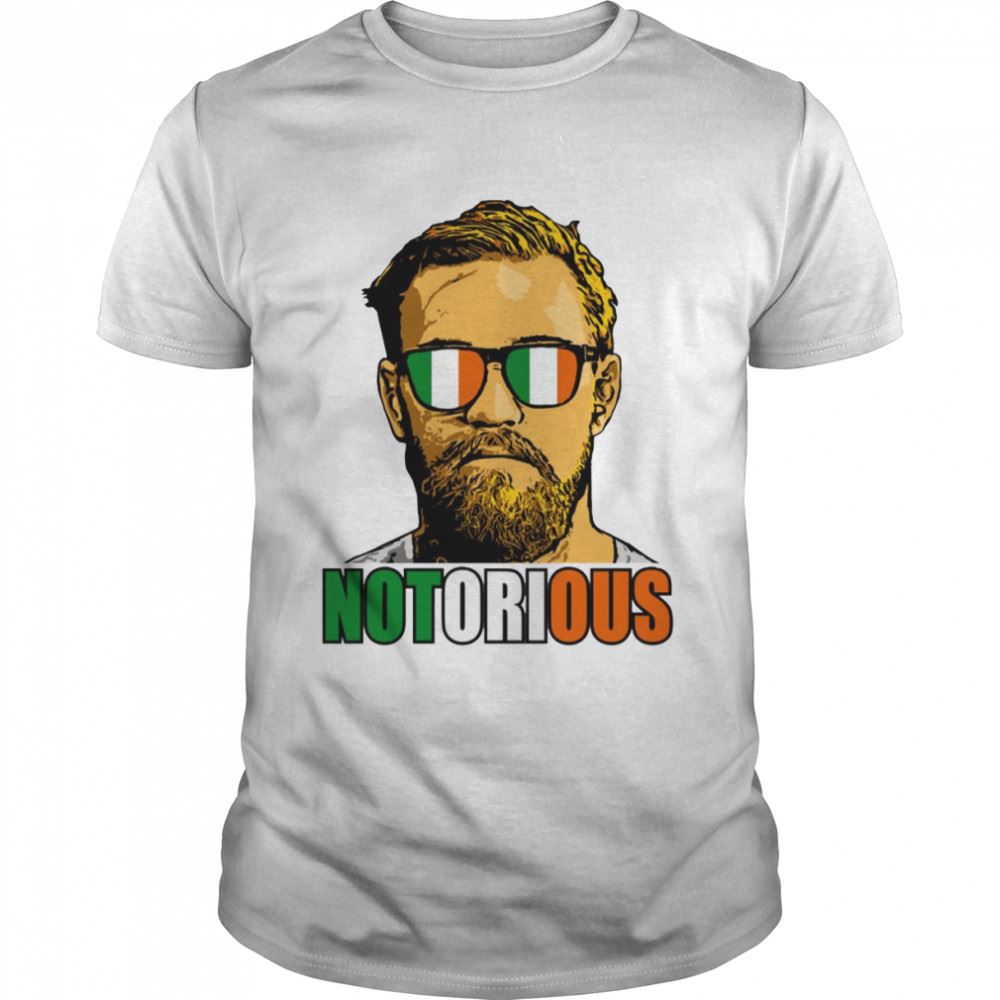 Awesome Notorious Glasses Conor Mcgregor Shirt 