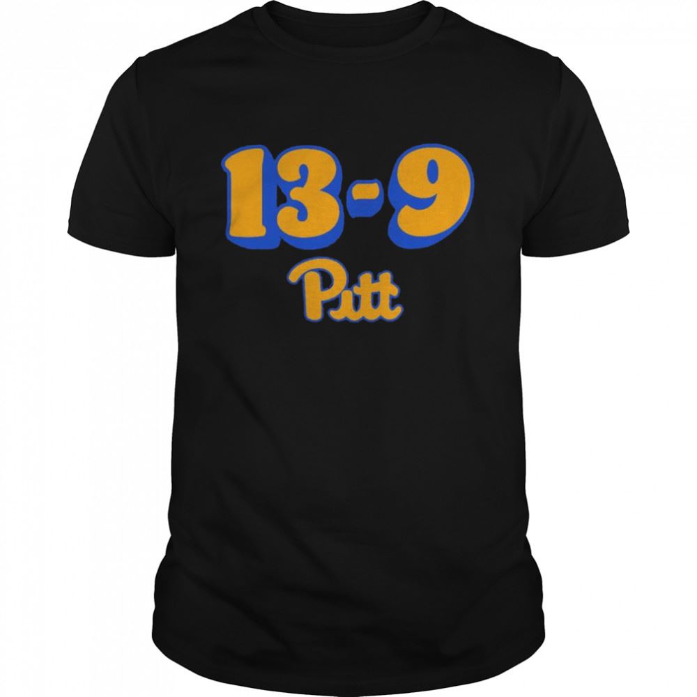 Promotions Pittsburgh Panthers Football 13-9 Shirt 