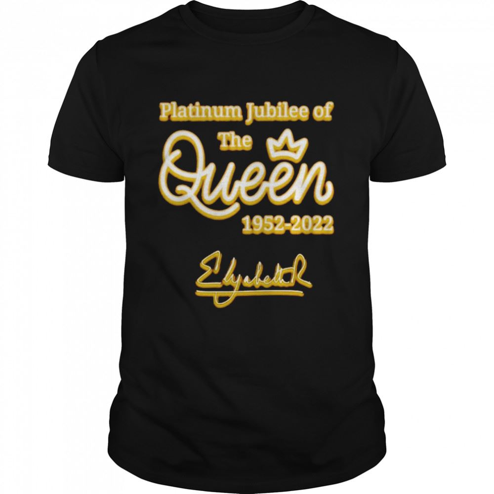 Happy Platinum Jubilee Of The Queen 1952-2022 Shirt 
