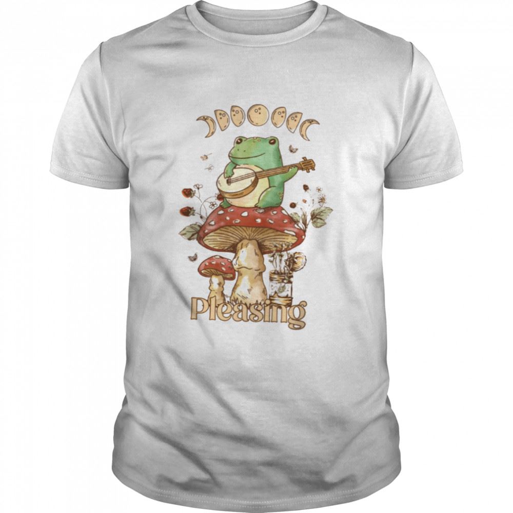 High Quality Pleasing Frog Shroom Bloom Mushroom Shirt 